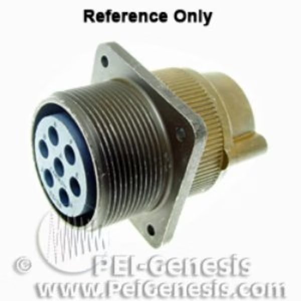 ER 4C 4#8 SKT RECP WALL, Itt Cannon, Mfr#: CA3100R2222S
